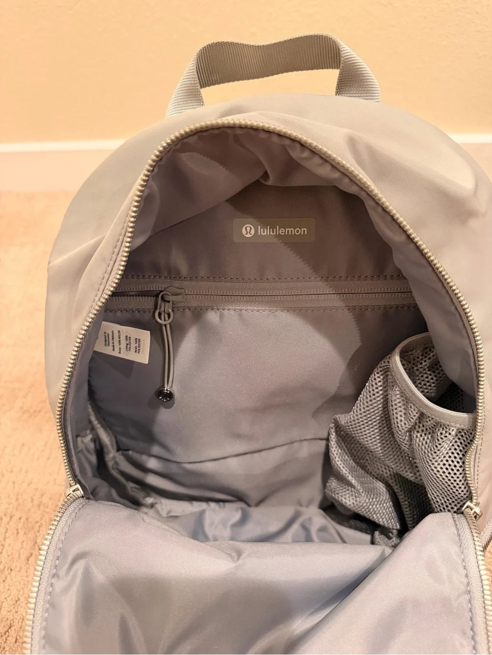 Lululemon Light Gray Everyday Backpack